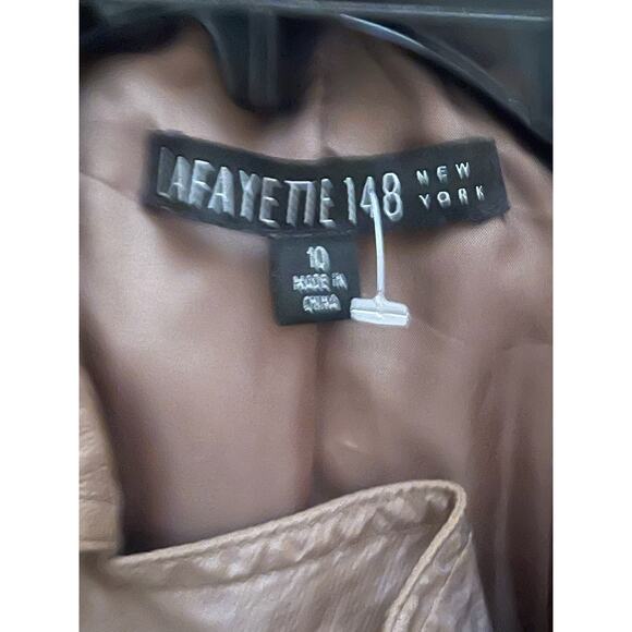 Lafayette 148 Belted Jacket - Picture 8 of 9